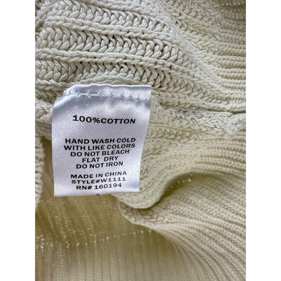 By Together Yellow Floral Knit Tank Top Size Small Cotton Cropped - Picture 5 of 7